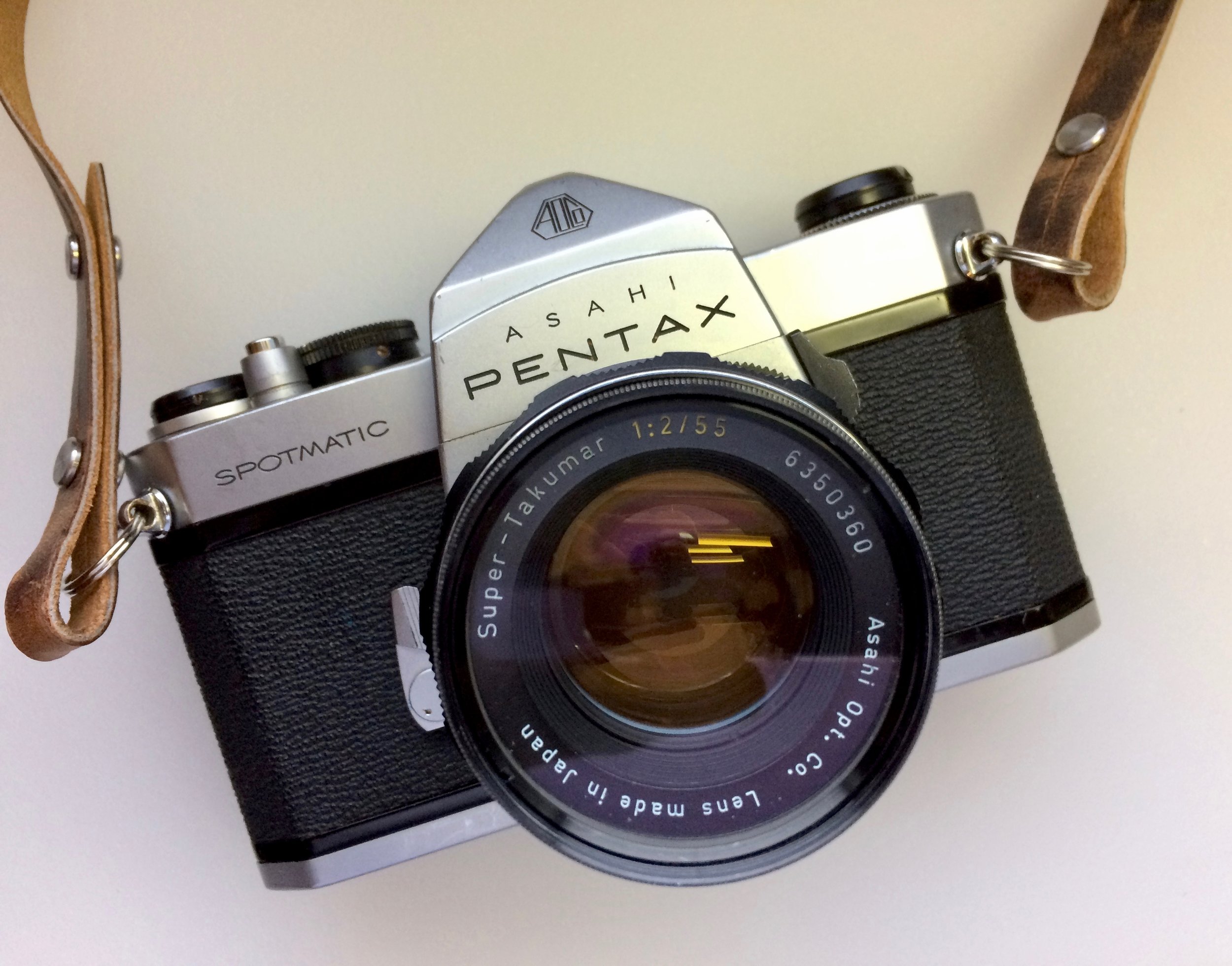 Pentax Spotmatic SP with 55mm f/2 Super Takumar
