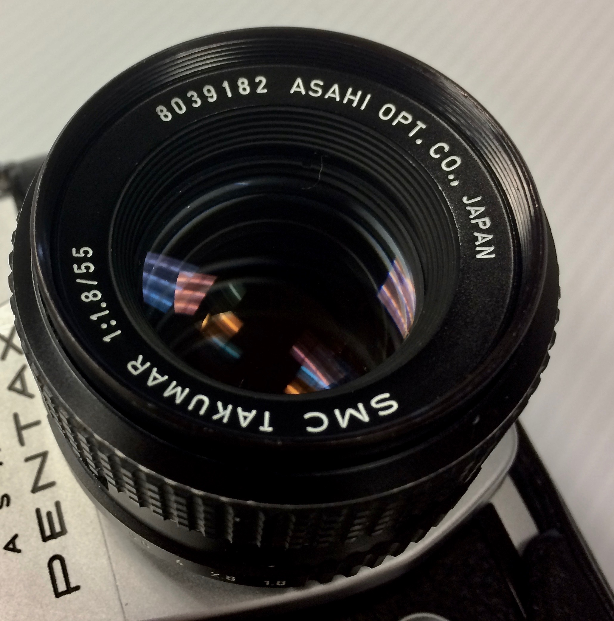 Lens serial number