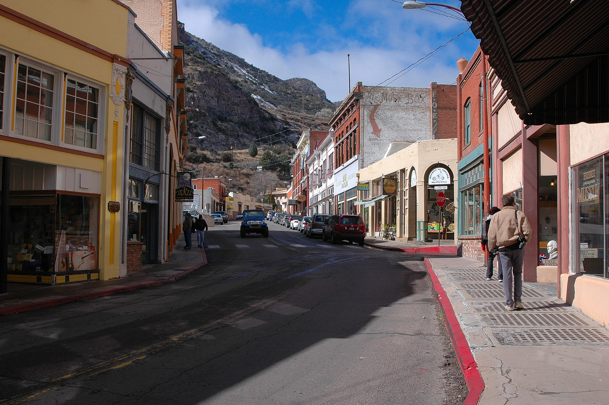 Business District in Bisbee