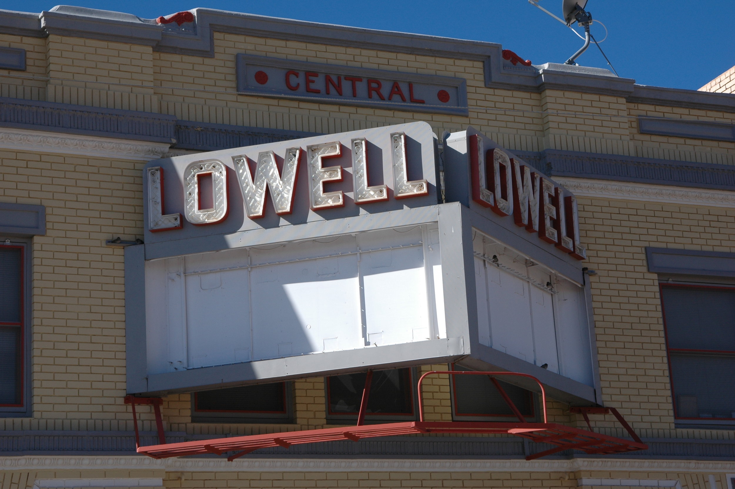 Shuttered Movie Palace in Bisbee