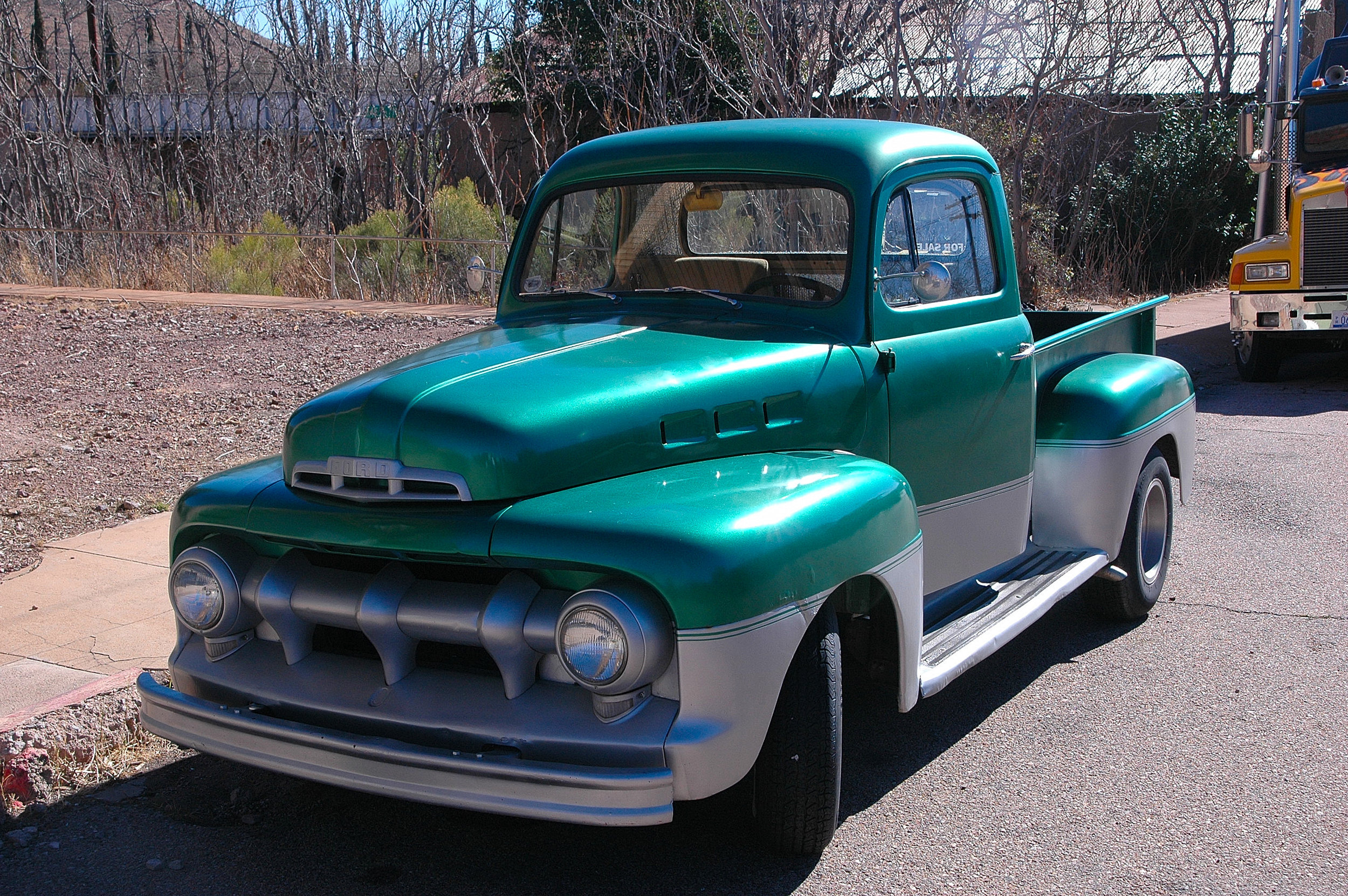 One of many vintage vehicles I saw parked in Bisbee