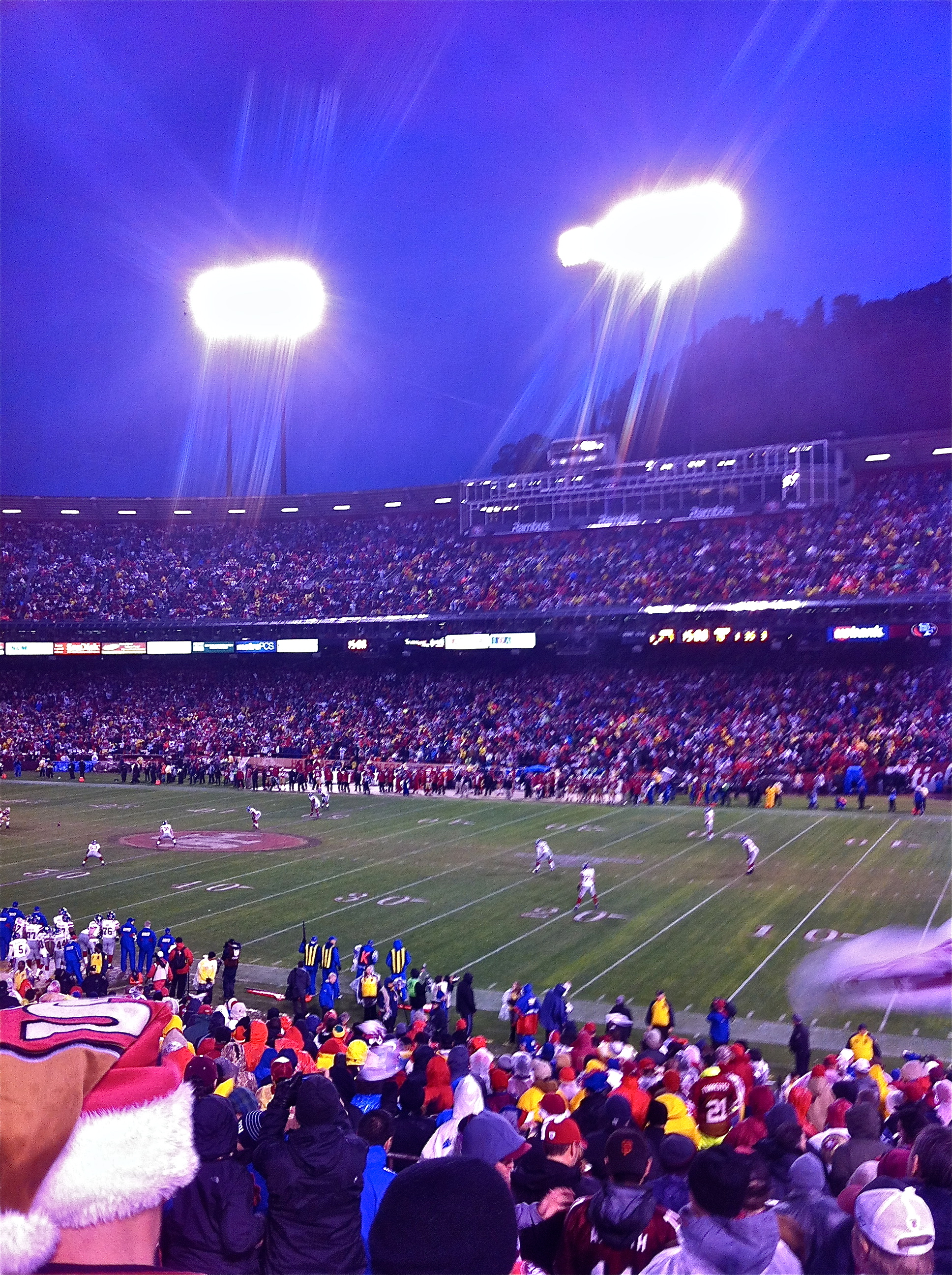 Cold and Miserable at Candlestick