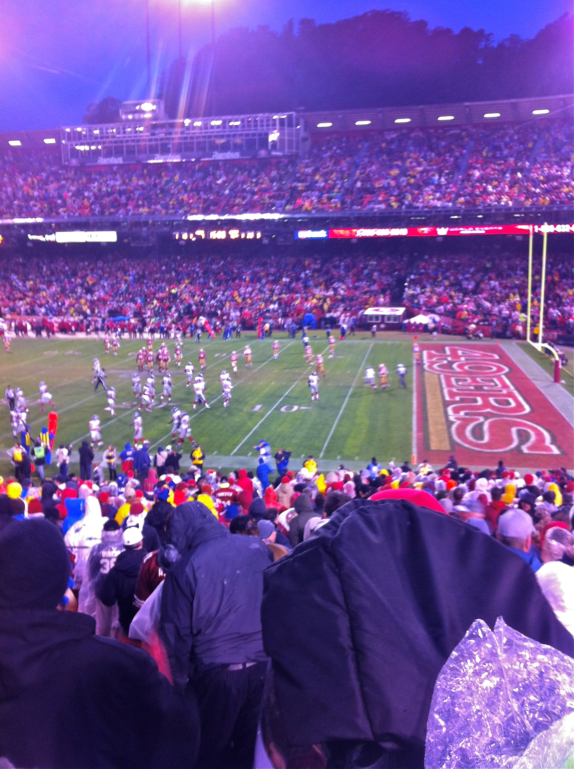 Even colder and more miserable at Candlestick
