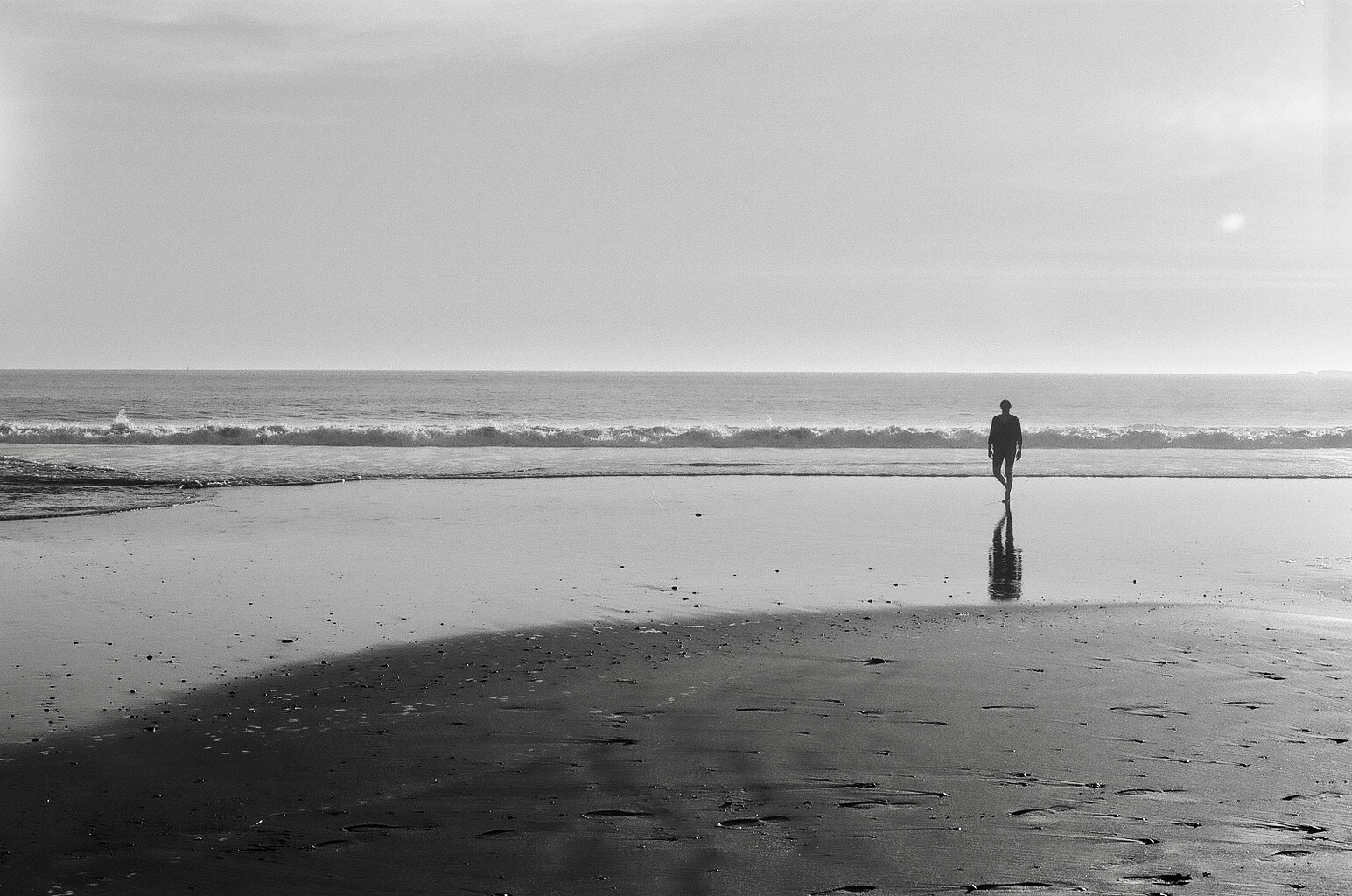 Contemplation Canon F-1n, 50mm f/1.4 Canon FD, Kodak Tmax 100 film
