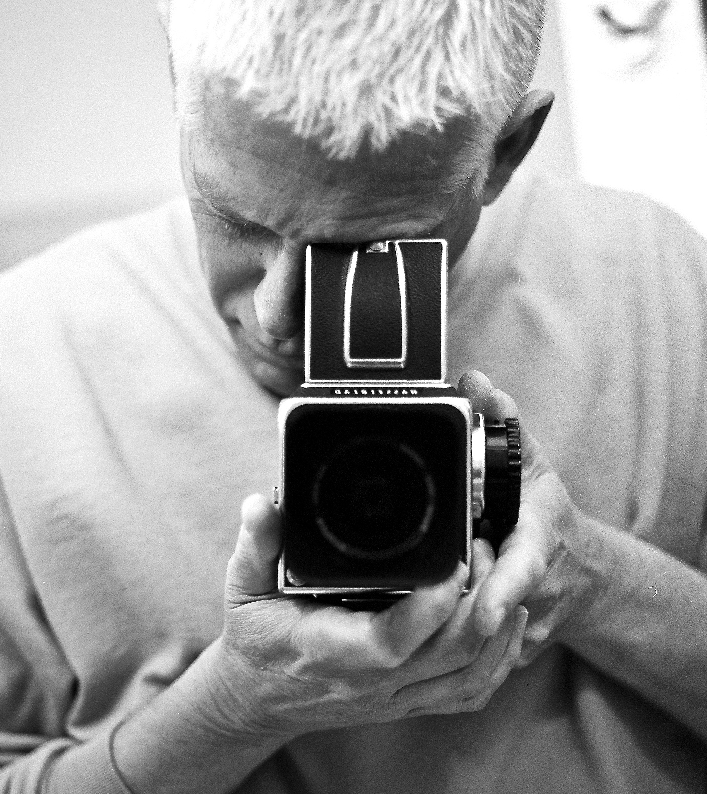 The author with his Hasselblad