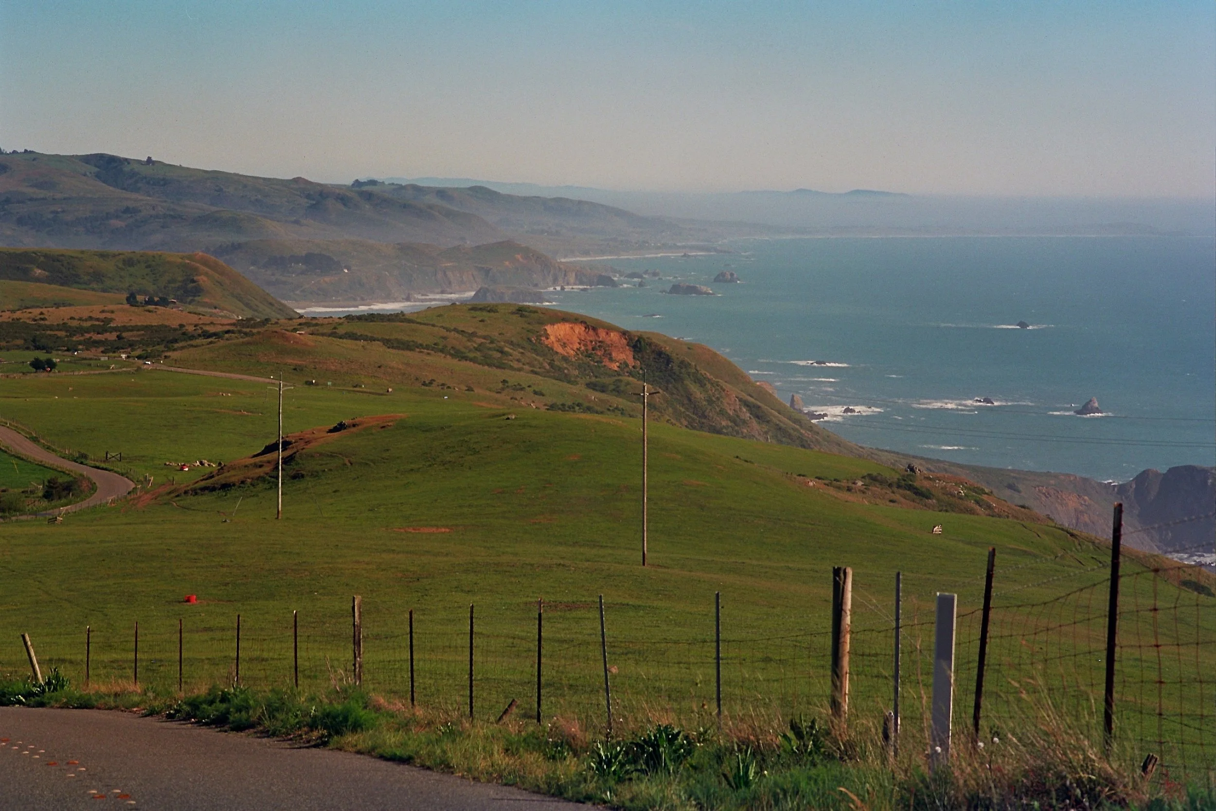 Meyers Grade Road just off of the Pacific Coast Highway on the way to Fort Ross