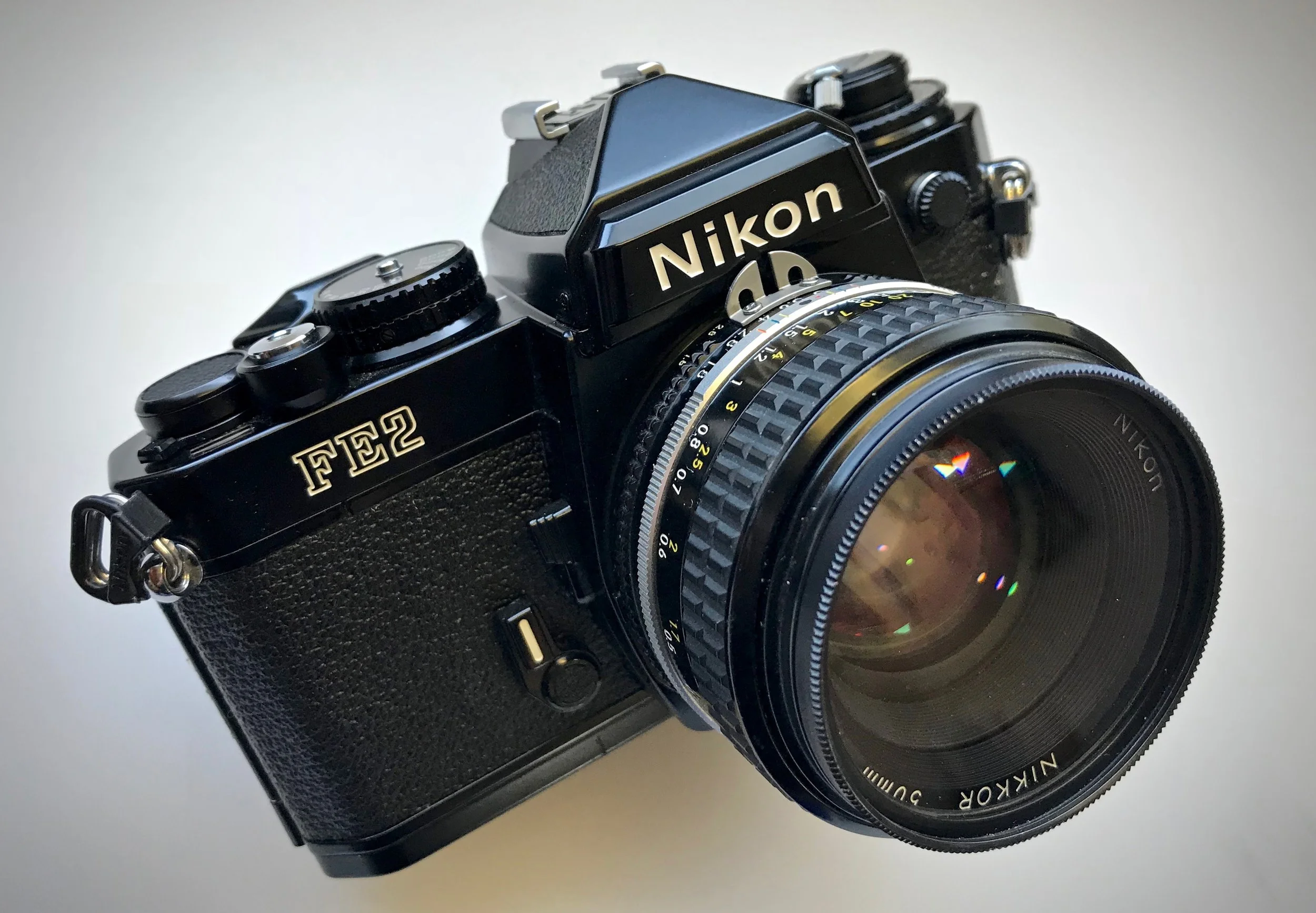 My second Nikon FE2, freshly CLAd