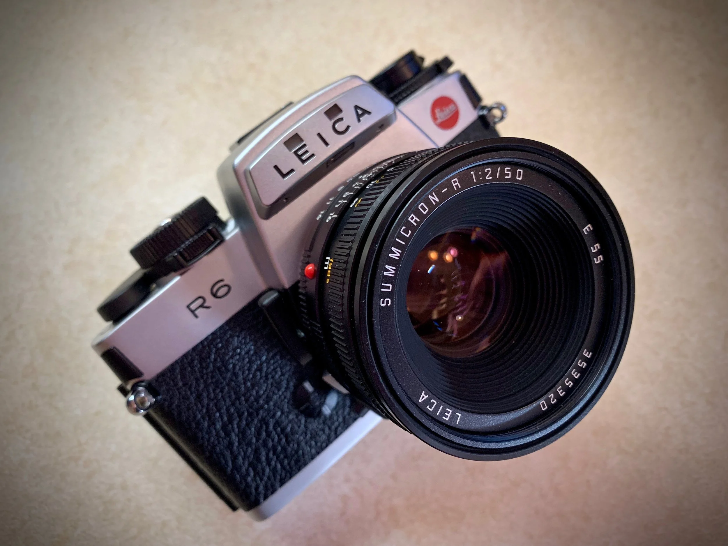 Leica R6 with 50 Summicron lens