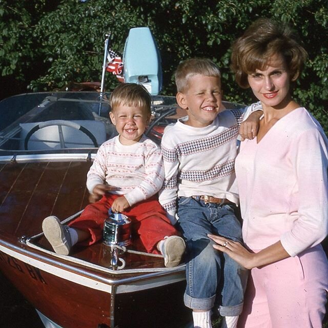 My favorite photo of my Mom with all of us kids...my brother, myself and she was pregnant with my sister! Taken at our cabin on the Great Sacandaga Lake in Northville, NY. Happy Mothers Day Mom!