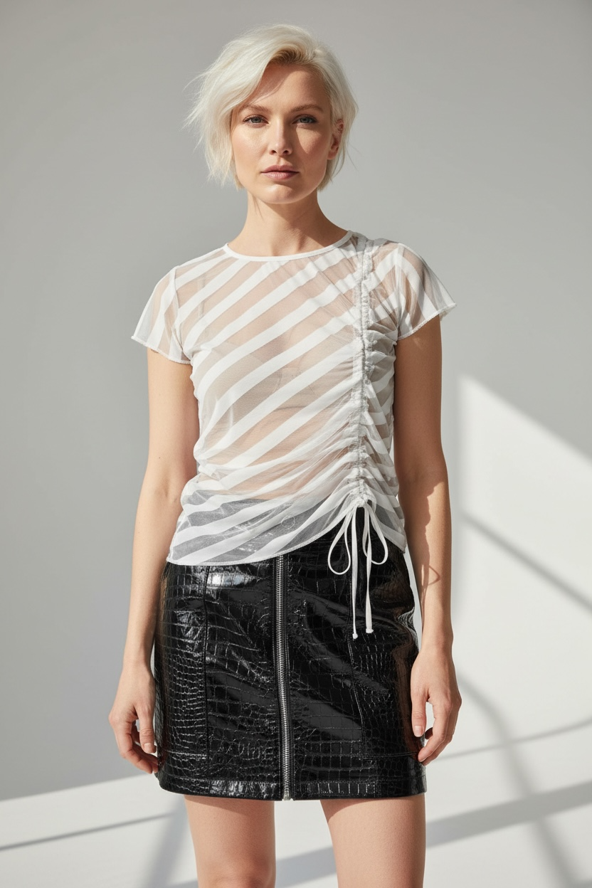 Primrose Top in White