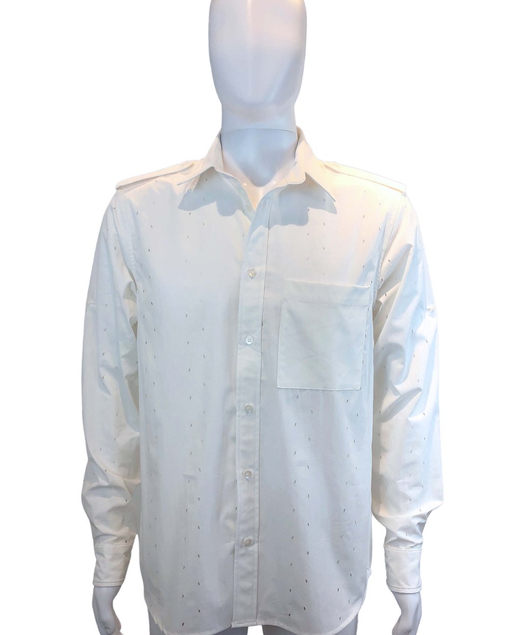 Men's Leaf Long Sleeve Shirt — Staci Snider - New York Fashion
