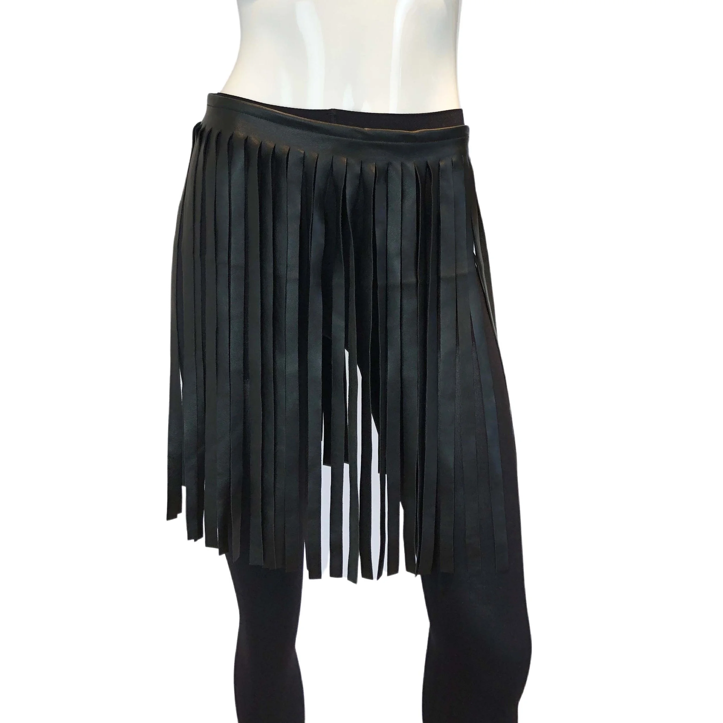 Handmade Leather Fringe Belt — Staci Snider - New York 