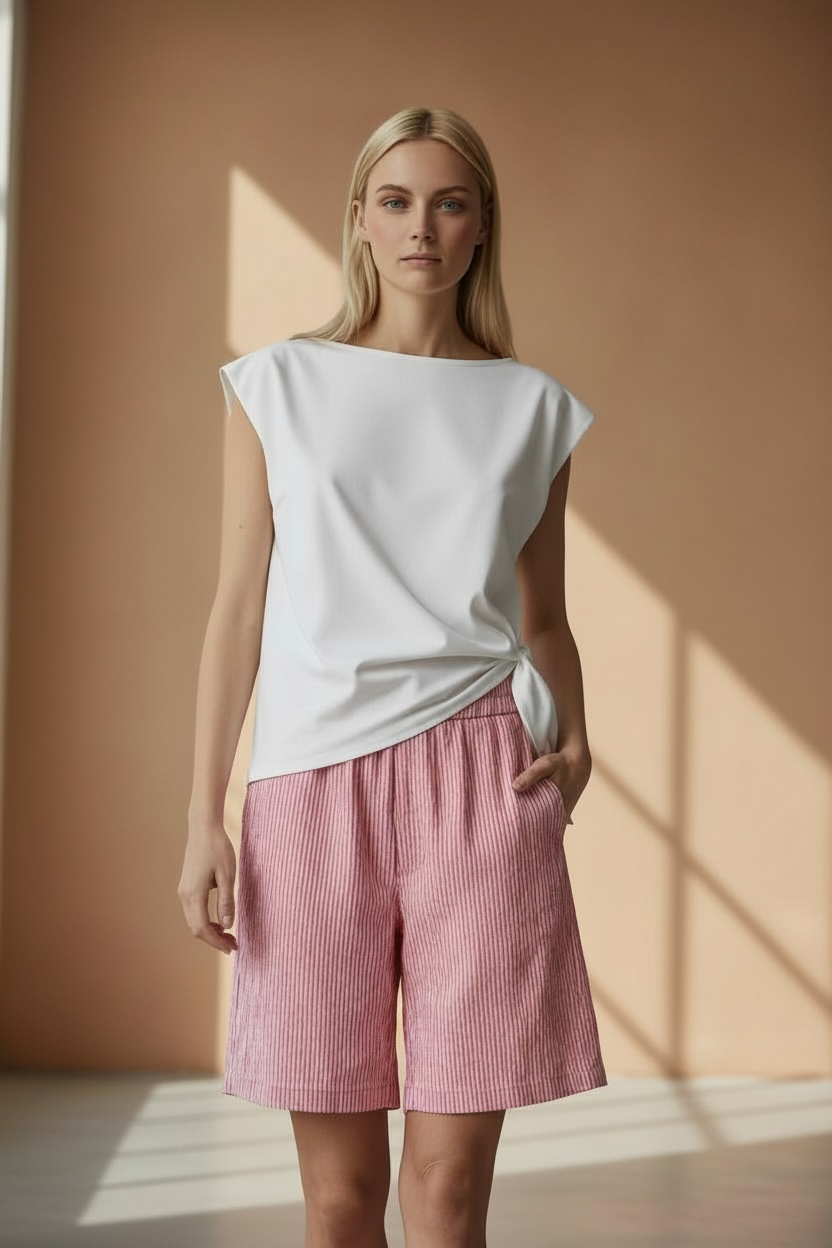 Seersucker Unisex Board Shorts