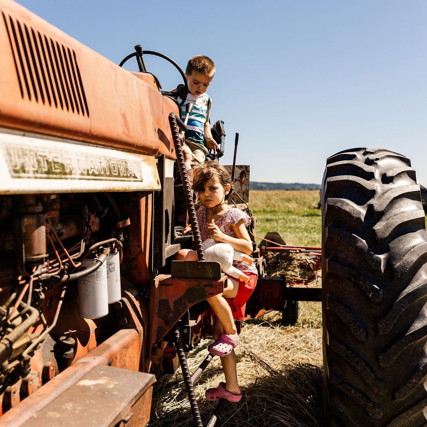 The next generation of ranchers, you can only raise them. Ranching may be easier without kids on your hip or running through the hay felids but that&rsquo;s the magic of it all is teaching the next generation. This is the third generation of CJ&rsquo