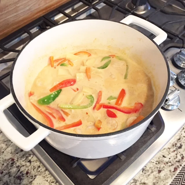 Easy Red Shrimp Curry