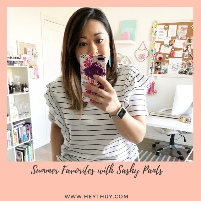 New Summer Favorites and Sneak Peeks with Sashy Pants