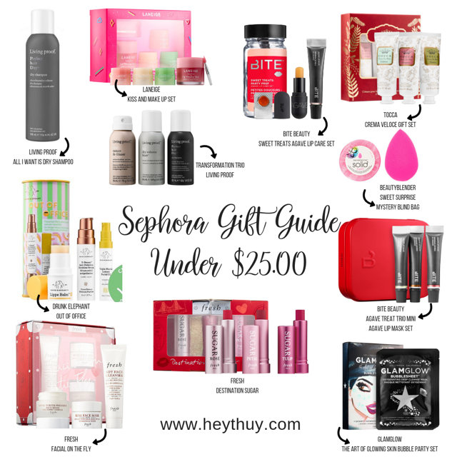 Sephora Holiday Gift Guide under $25.00 PLUS a Local Beauty Event 