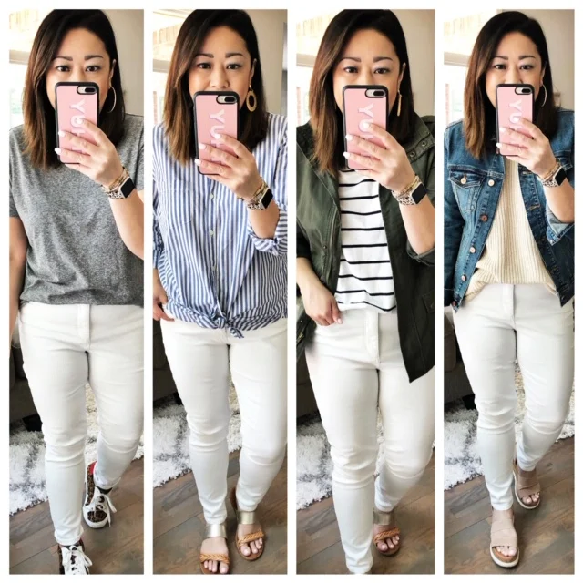 4 Ways To Style White Denim 