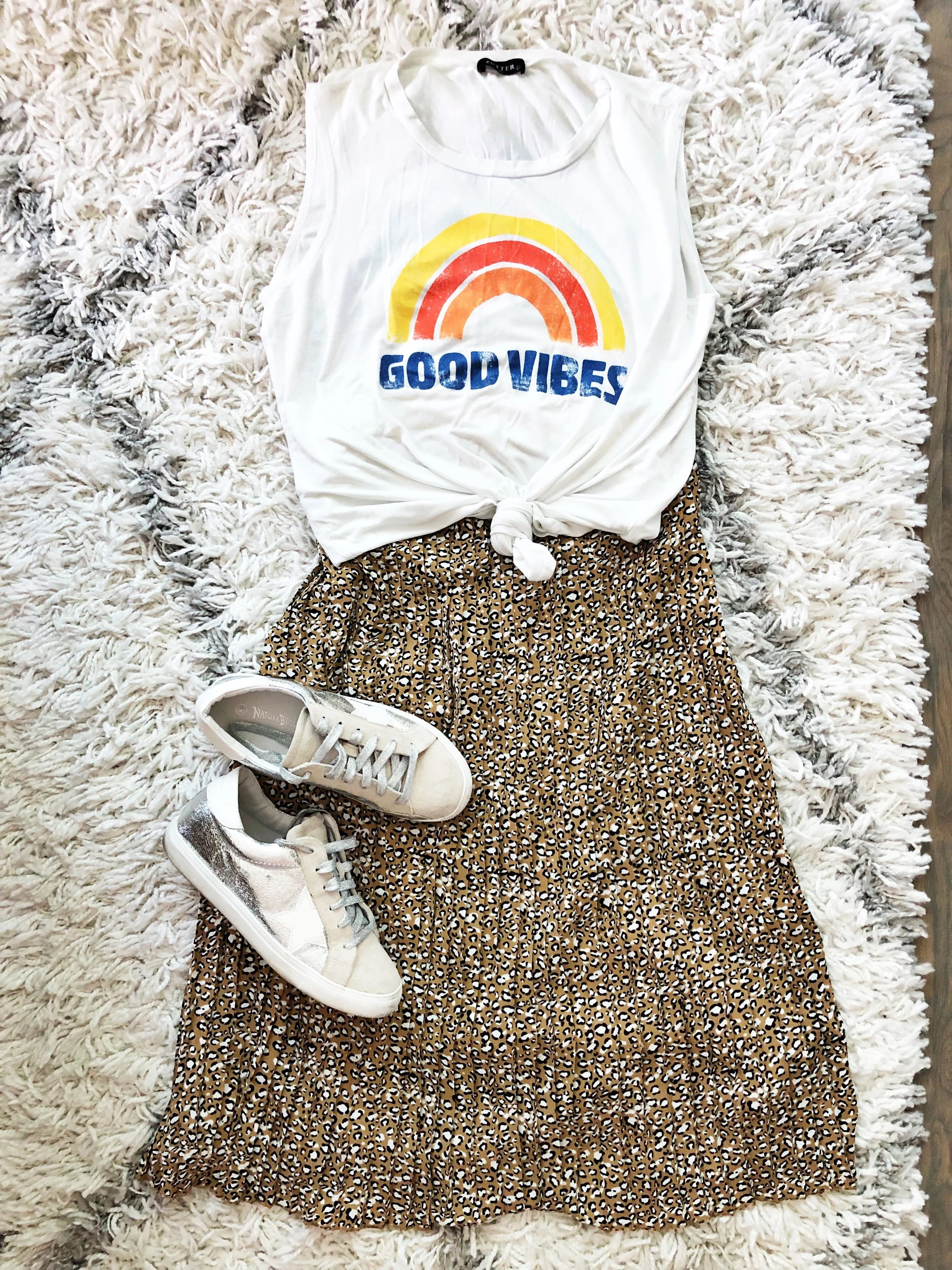 3 Ways To Style a Leopard Midi Skirt 