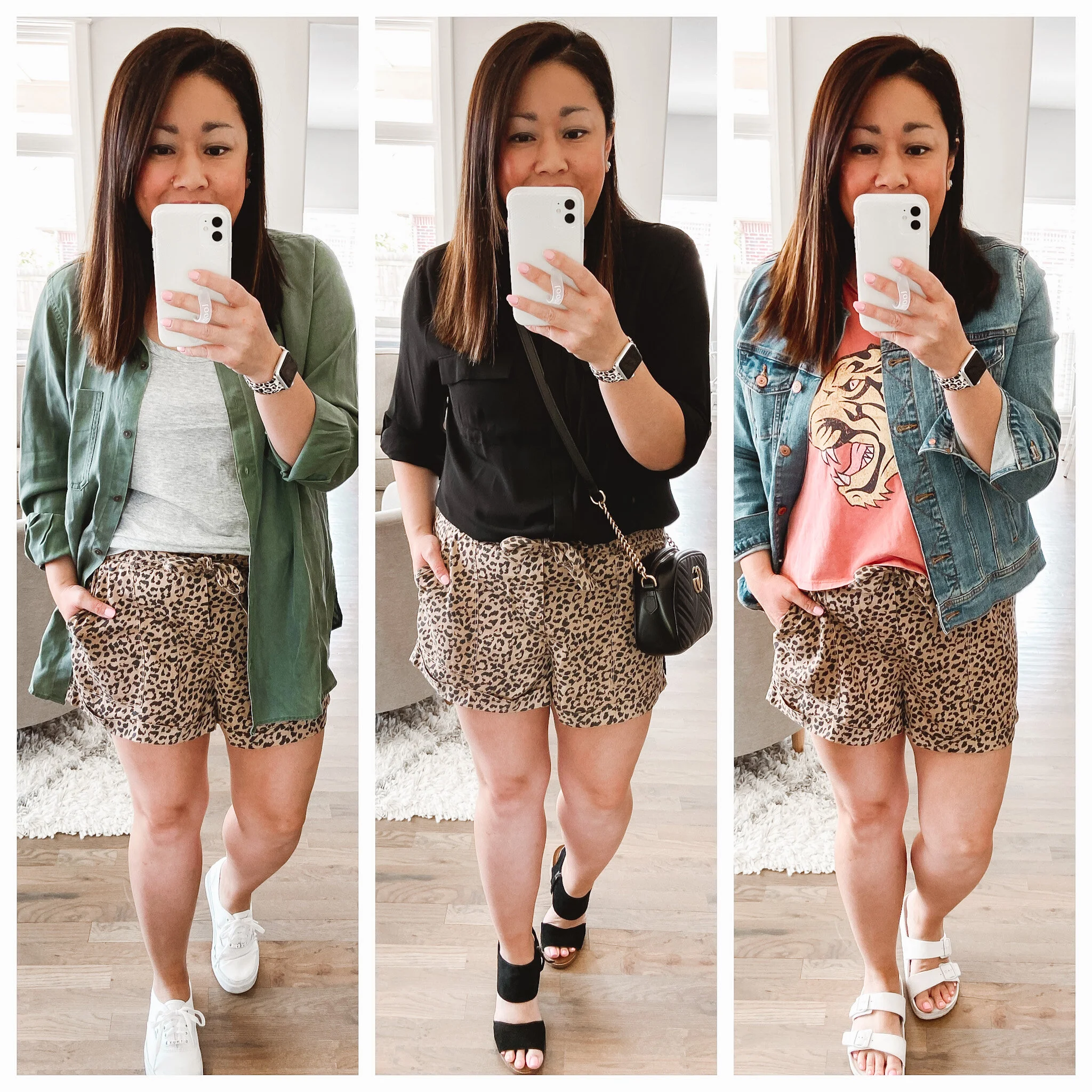 Aerie Camp Shorts - Styled Three Ways