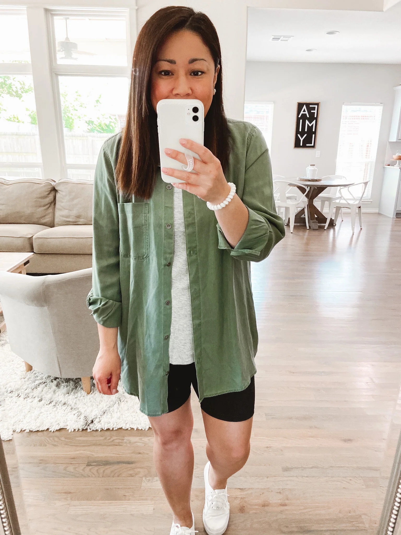 Three Ways to Style Biker Shorts