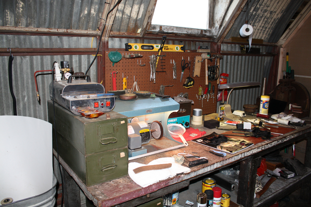 Jeweler’s work bench The VISION becomes REALITY here. Check out a few of their magical creations.