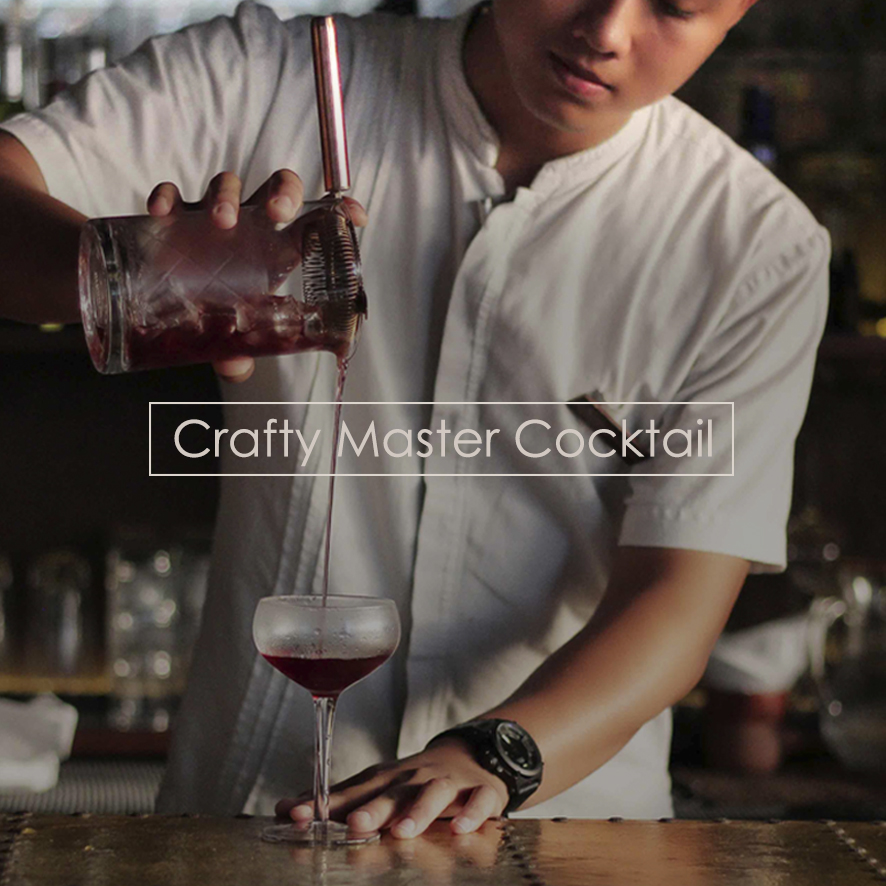 Crafty Master Cocktail every Saturday from 4-5 PM
