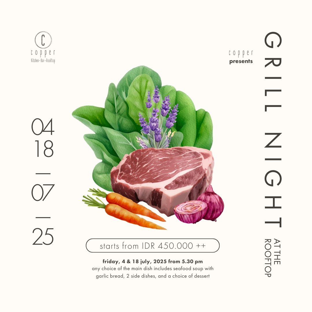 JULY 18 - GRILL NIGHT
