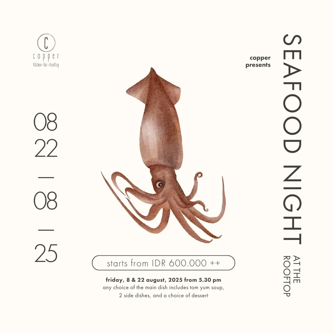 AUGUST 8 - SEAFOOD NIGHT