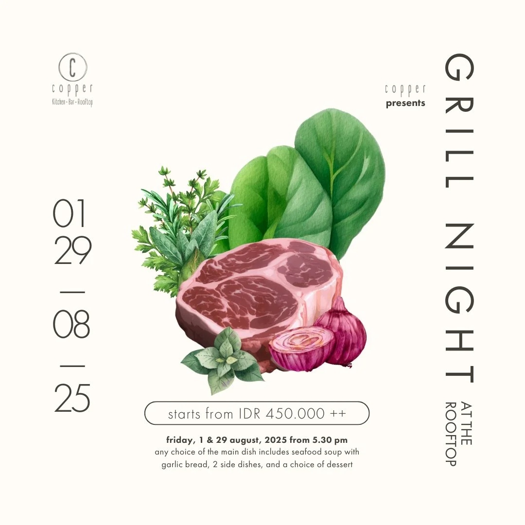 AUGUST 1 - GRILL NIGHT