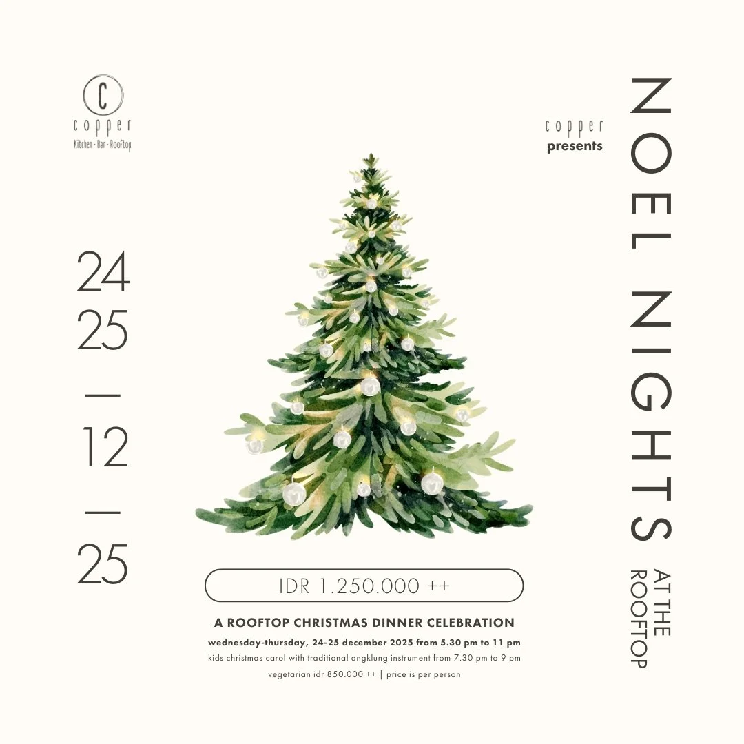 24 DECEMBER - NOEL NIGHTS: A Rooftop Christmas Dinner Celebration