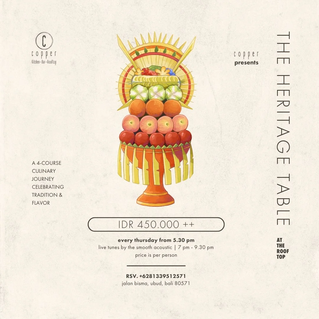 5 February - THE HERITAGE TABLE