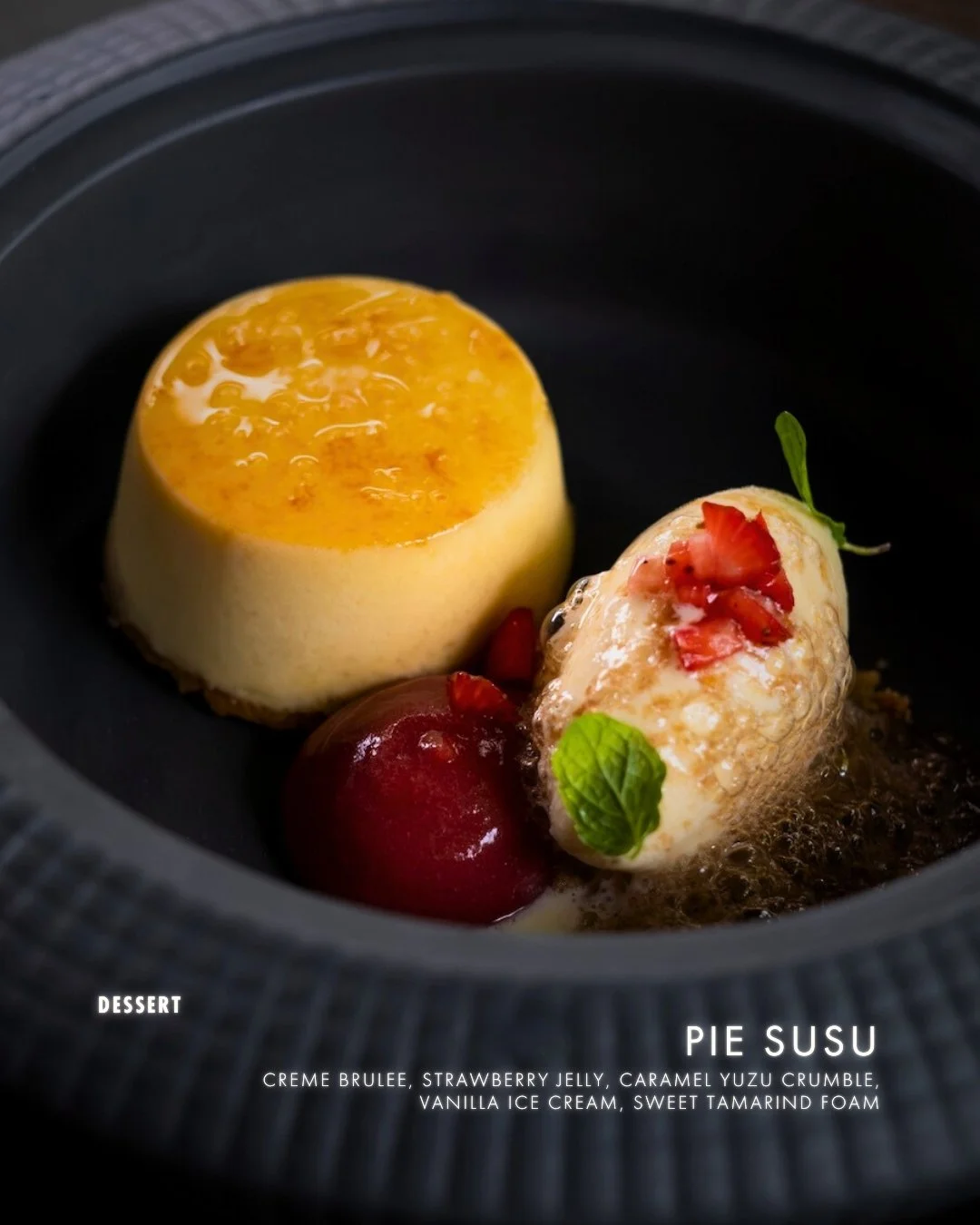 pie susu dessert by copper ubud