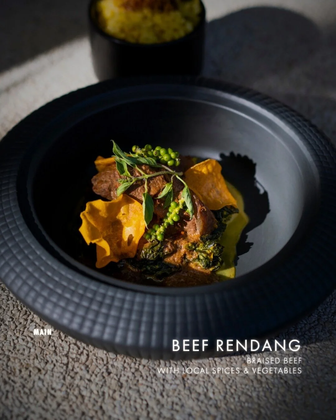 beef rendang by copper ubud