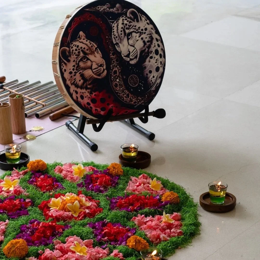 Candle Light Yin Yoga with Sound Healing in Ubud at Bisma Eight