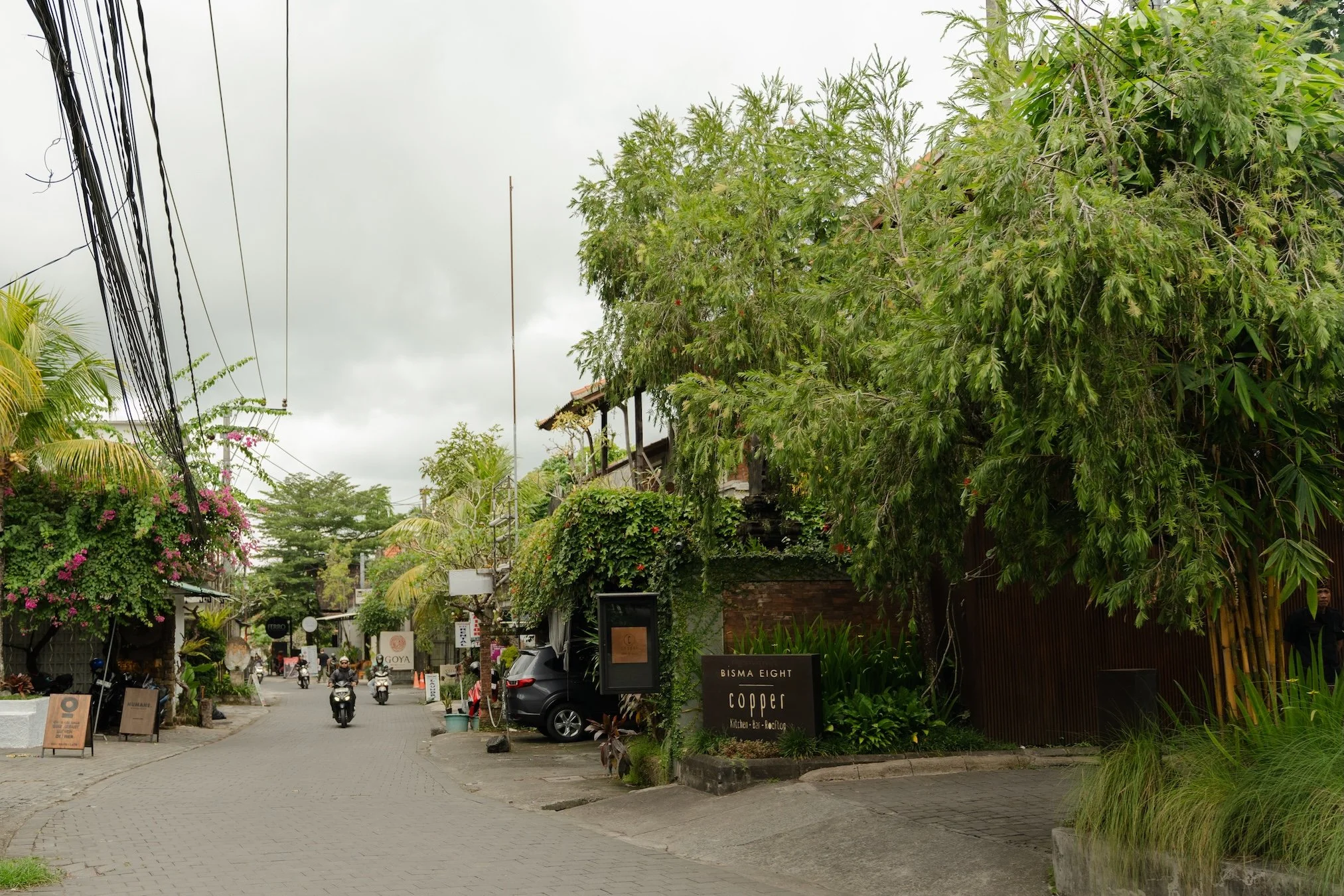 bisma eight hotel copper restaurant on jalan bisma ubud