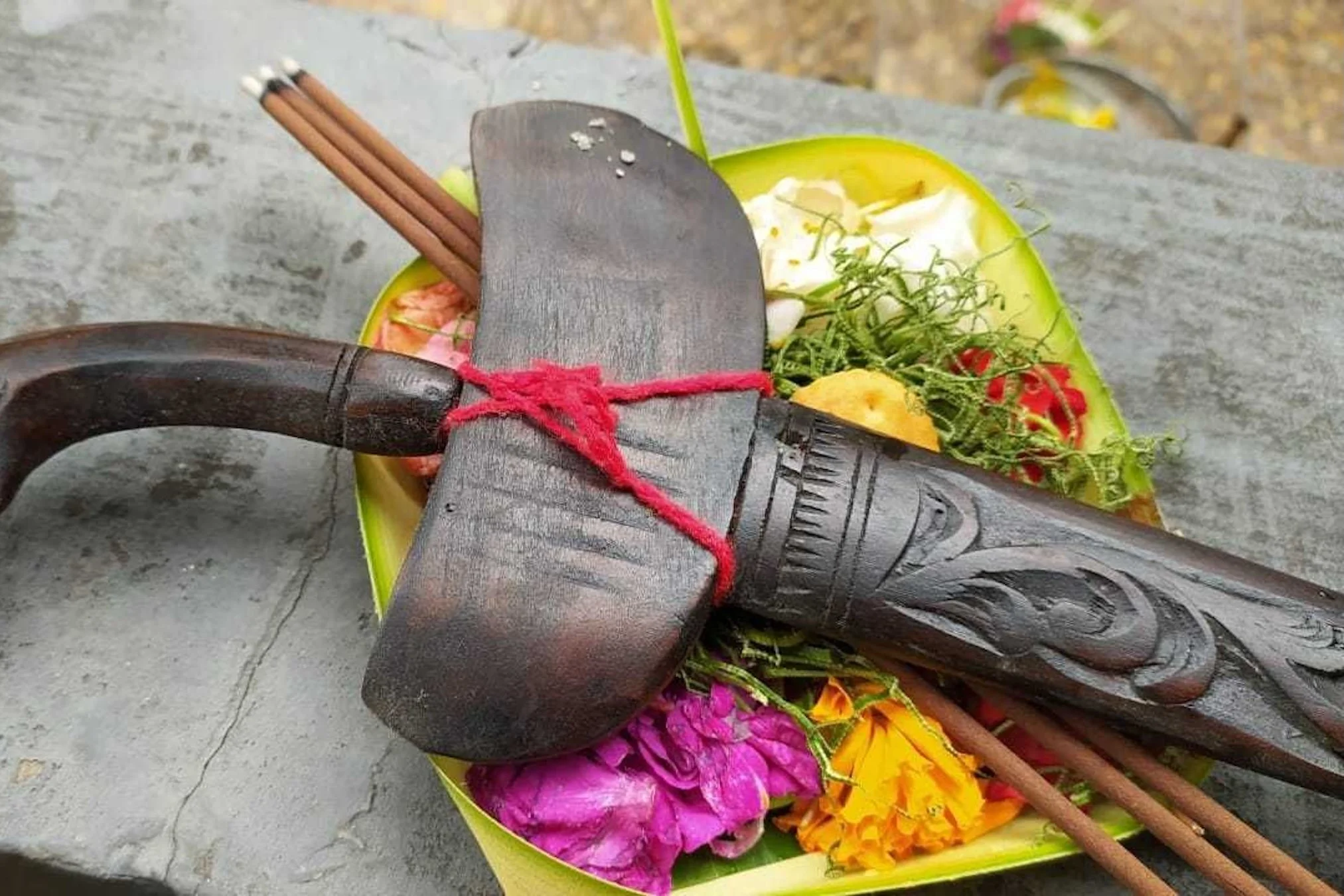 tumpek landep bali sharp objects