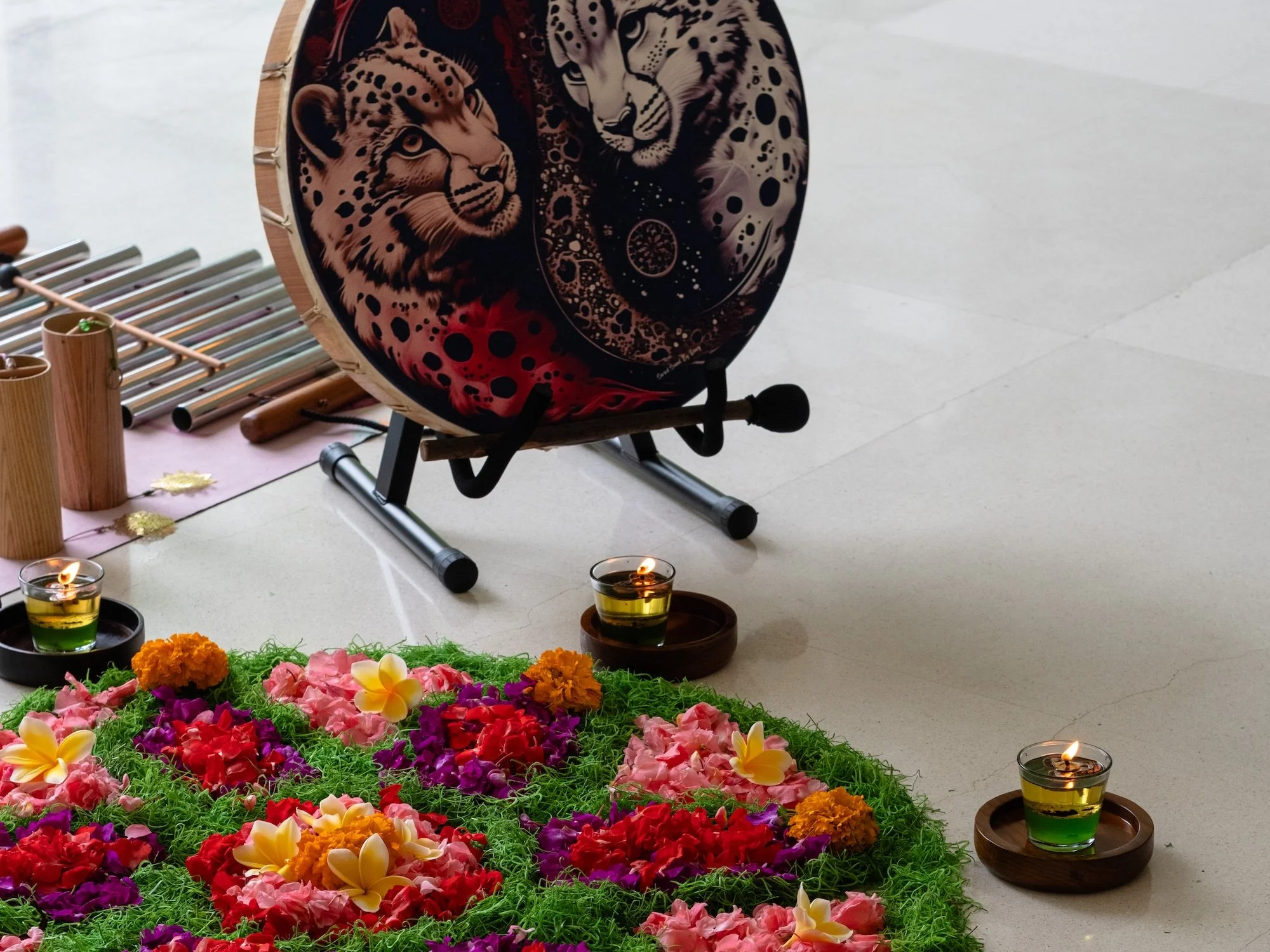 Candle Light Yin Yoga with Sound Healing at Bisma Eight Ubud