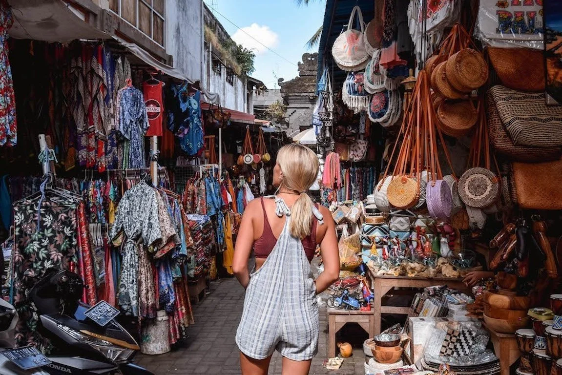ubud's charming art market