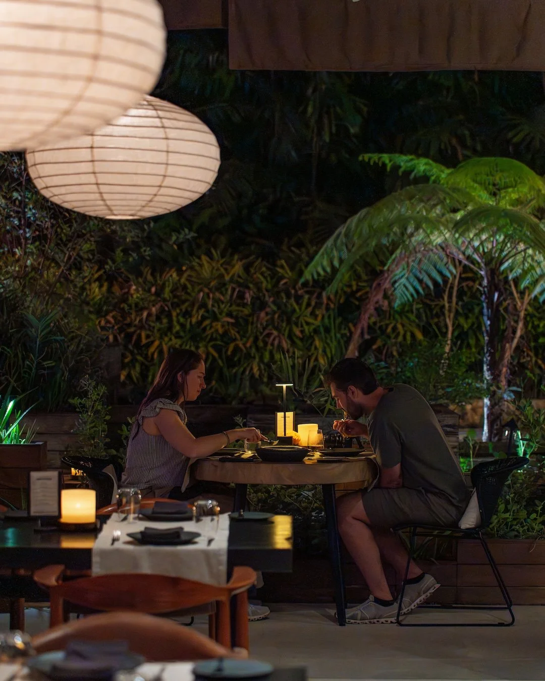 dining at embers while you are in ubud