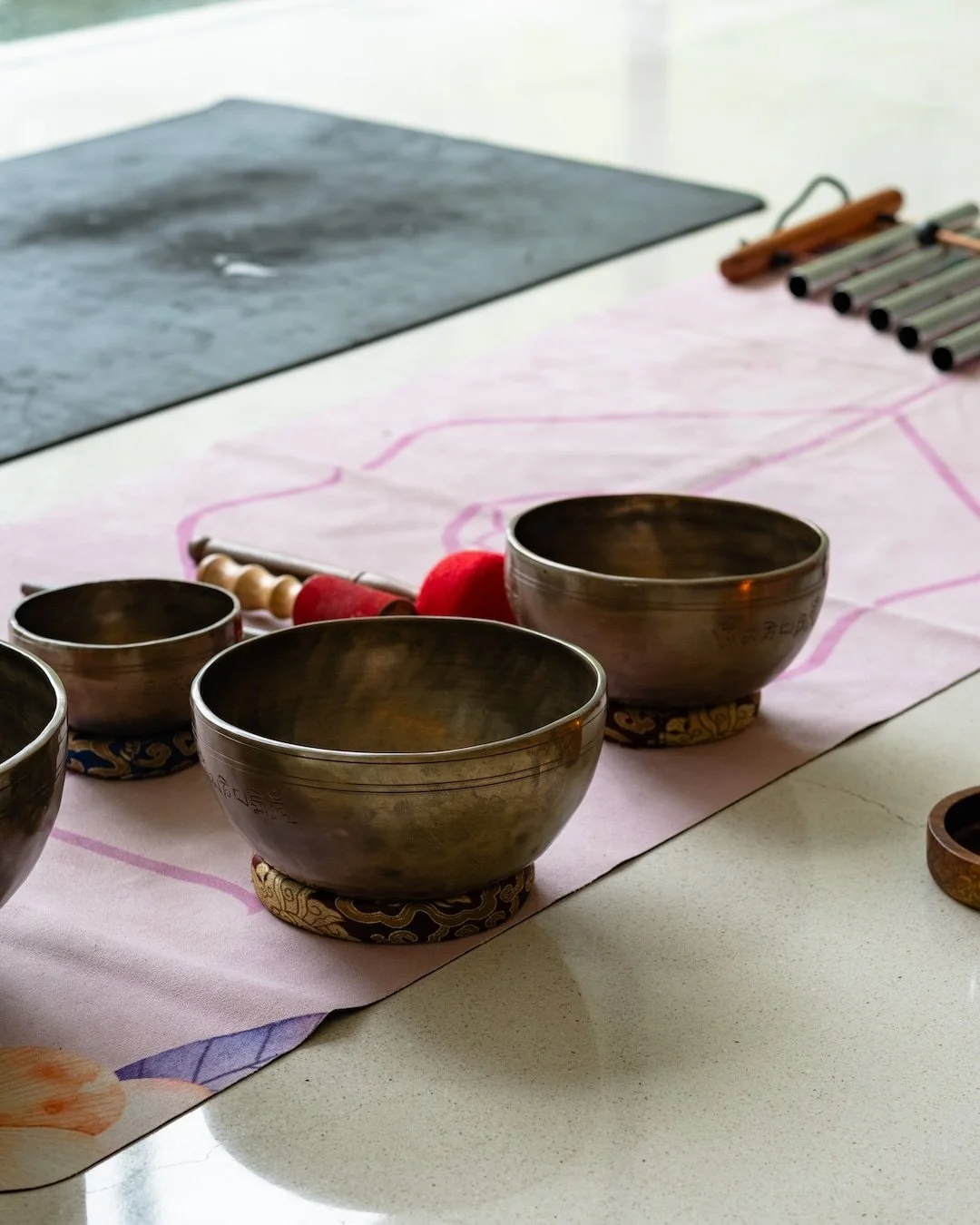 yin yoga sound healing in ubud