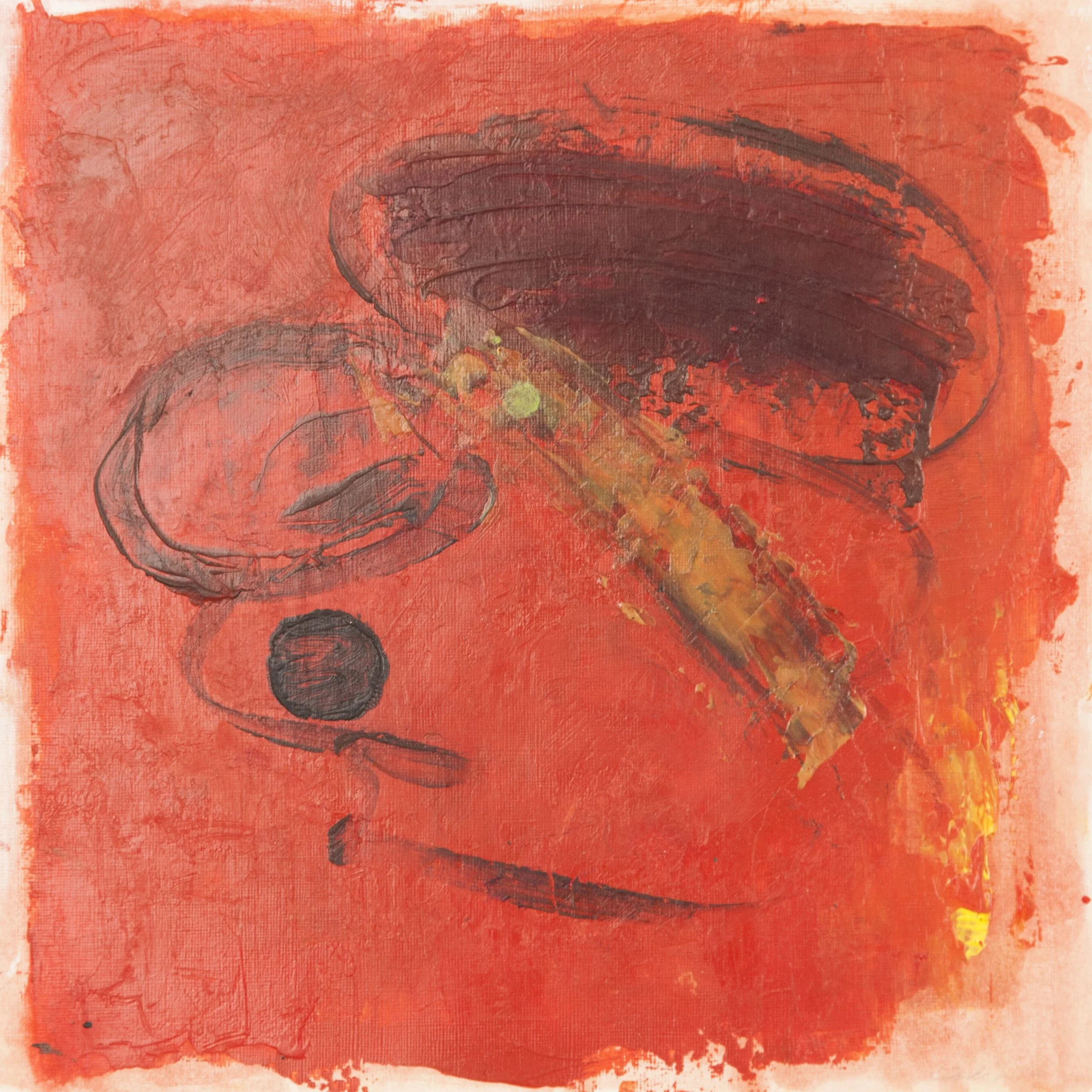 Geranium Series - Swing 12 x 12” acrylic on paper 2013