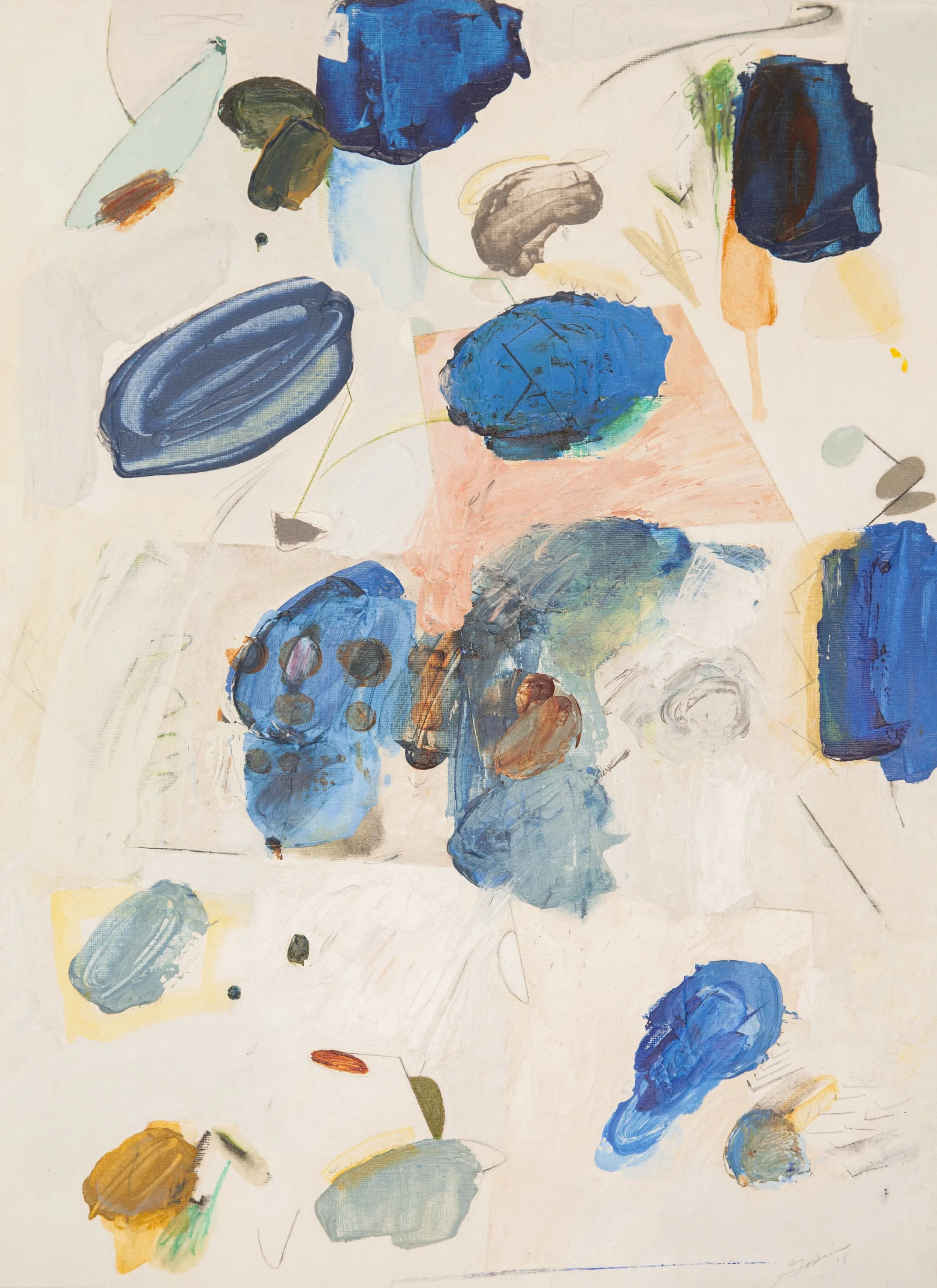 Design For Living 24 x 18” acrylic and graphite on paper 2014