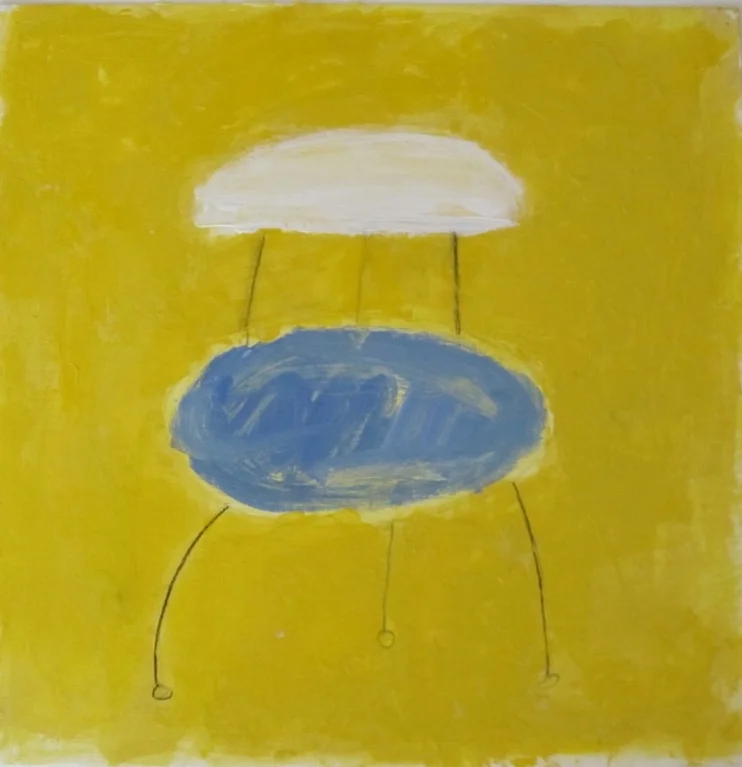 Furniture Series - Chair 12 x 12” acrylic and graphite on paper 2012