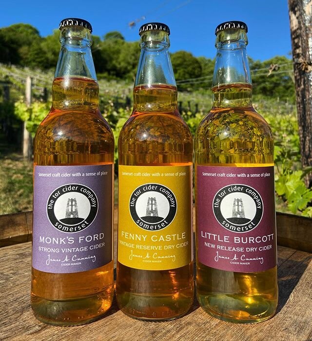 Don&rsquo;t know about you guys, but we find these ciders seriously drinkable in all seasons yet particularly now with all of this gorgeous sun! And just look at that blue sky ☀️
&bull;
The cider selections on our online shop have been very popular -