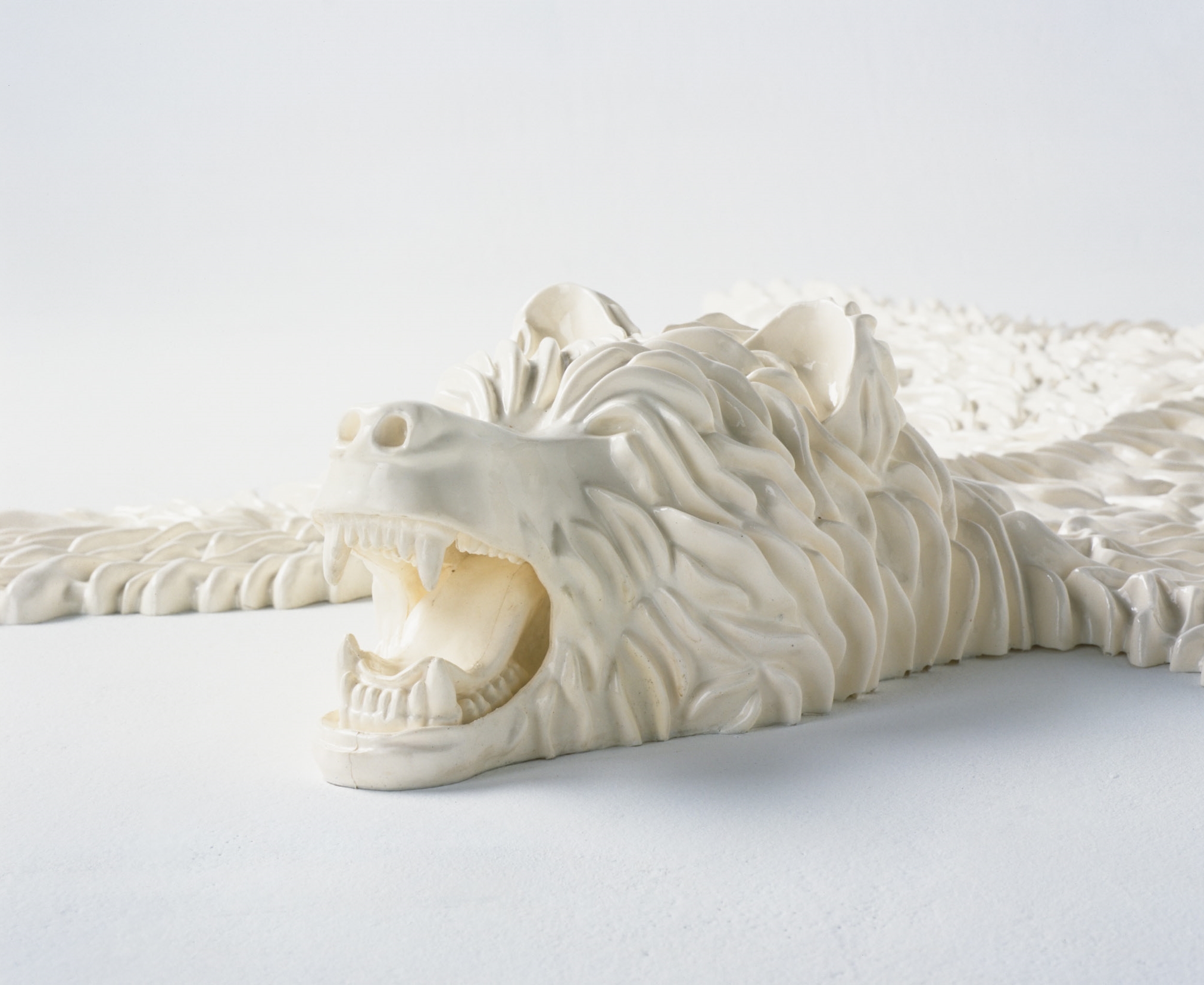 BEARSKINTitle: Bearskin Material: urethane-rubber Dimensions: +/-180x155cm Weight: approx. 50 KG Date: 2000-2003 Each rug is specifically cast and made to order in a limited edition of 80.&nbsp;It comes in the colours brown, black and white. Other c…