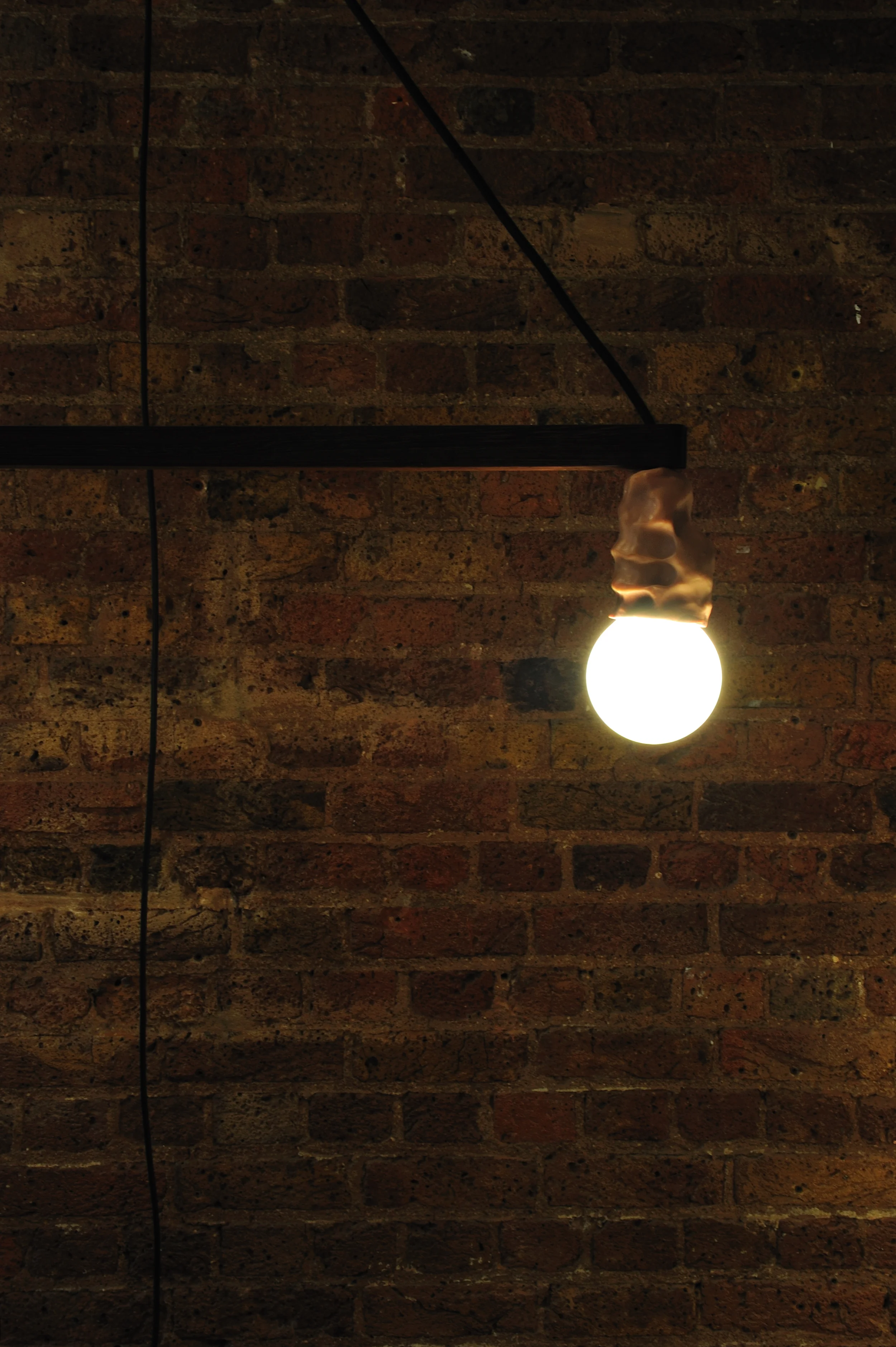 Spread Bar Lamp Eelko Moorer at Okay Studio The Visitor show