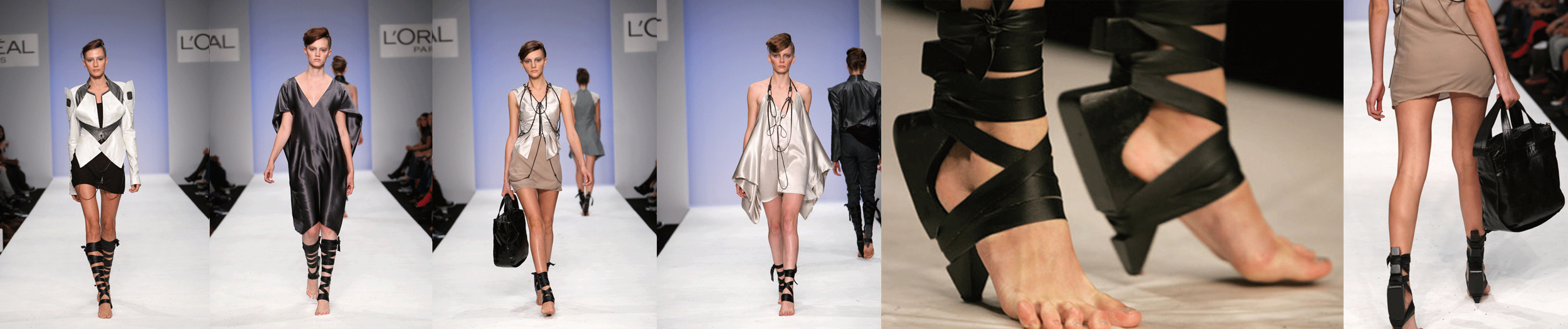 Aminaka Wilmont SS09 show Eelko Moorer stilt shoes