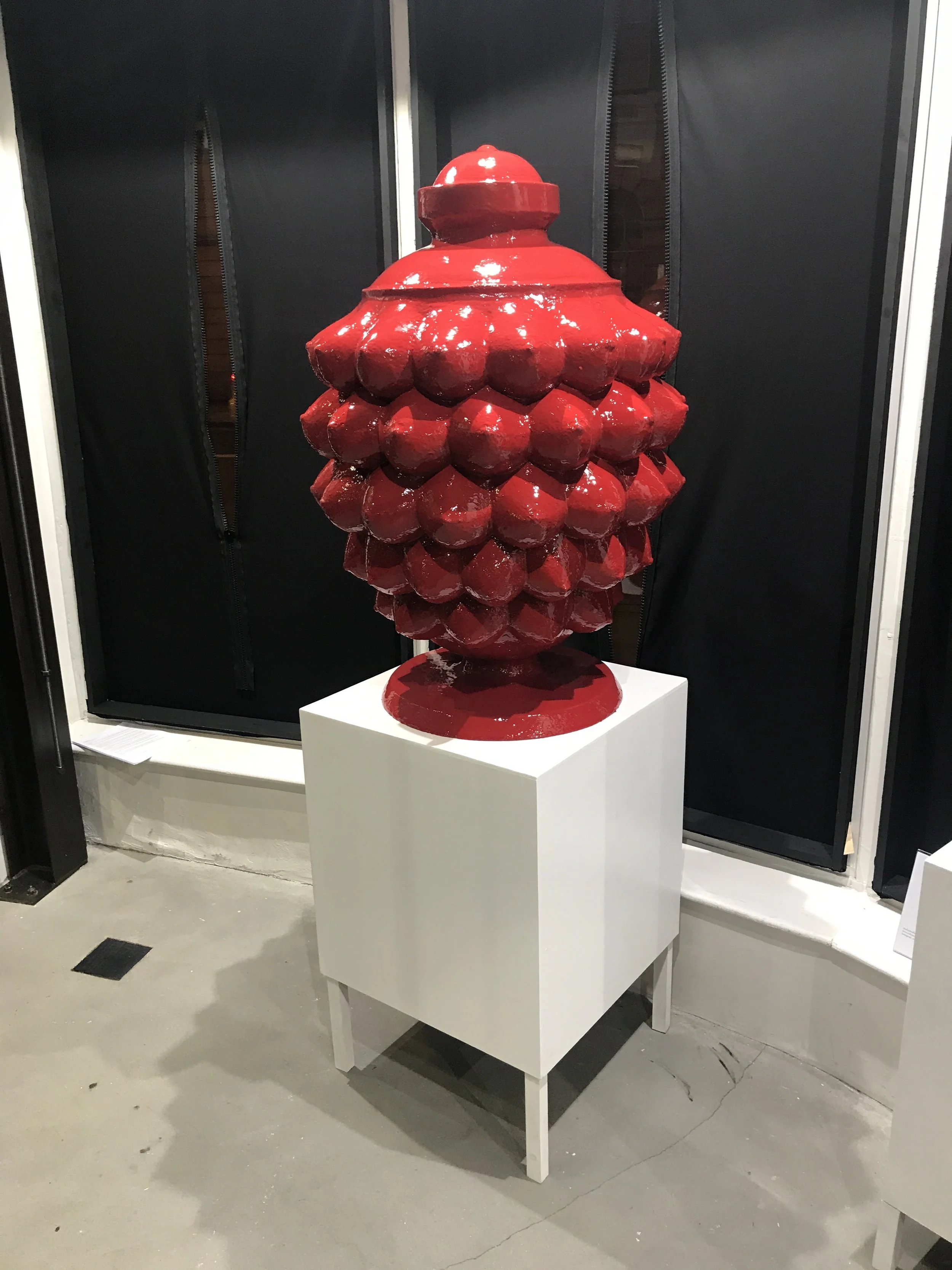 TITTY VASE&nbsp;3D Modelling by Antonio Hernandez Arocho&nbsp;Material: urethane rubber and polystyrene