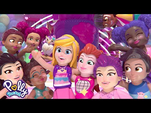 Polly Pocket Offizielles Musik Video 🎶 | A Tiny Bit of Magic mit Polly Pocket & ihren Freunden! 🎂 💕
